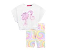 Vanilla Underground Vanilla Underground - Barbie Girls - Completo da 2 pezzi con top e shorts 98104cm Bianco