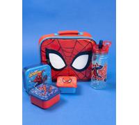 Vanilla Underground Vanilla Underground Disney Marvel Spiderman Borsa per il pranzo Bottiglia e contenitore per snack 3 one rosso