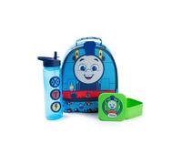 Vanilla Underground Vanilla Underground Kids - Set unisex per il pranzo, la bottiglia e il vasetto per snack Thomas and Friends one blu