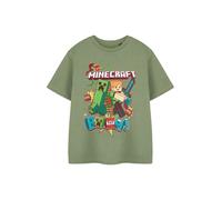 Vanilla Underground Vanilla Underground Minecraft Gaming 100% Cotton Short Sleeve T-Shirt 134140cm verde