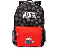 Vanilla Underground Zaino Vanilla Underground Super Mario con stampa integrale one Nero
