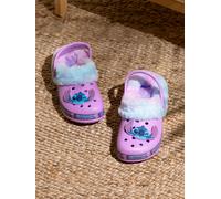 Vanilla Underground Zoccoli foderati in pelliccia sintetica per bambine Disney Stitch di Vanilla Underground uk11eu29 Viola