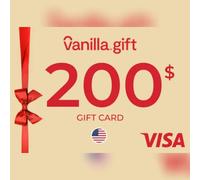 Vanilla Visa Gift Card 200 USD Key - UNITED STATES
