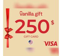 Vanilla Visa Gift Card 250 USD Key - UNITED STATES