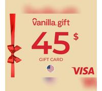 Vanilla Visa Gift Card 45 USD Key - UNITED STATES