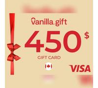 Vanilla Visa Gift Card 450 CAD Key - CANADA