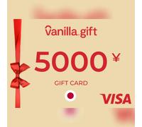 Vanilla Visa Gift Card 5000 JPY Key - JAPAN