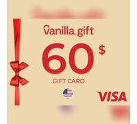 Vanilla Visa Gift Card 60 USD Key - UNITED STATES