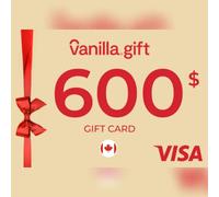Vanilla Visa Gift Card 600 CAD Key - CANADA