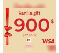 Vanilla Visa Gift Card 900 CAD Key - CANADA