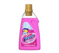 Vanish Oxi Action Gel Pink - 1 x 1,5l - Fleckenentferner und Wäsche-Booster Gel ohne Chlor - Für bunte Wäsche