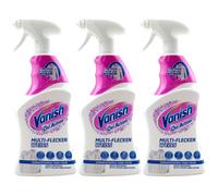 Vanish Oxi Action Multi-Flecken Bianco 3 X 750ml Vorwaschspray Contro Patch