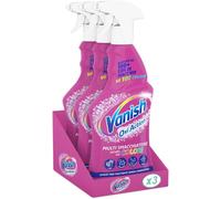 Vanish Oxi Action Multi Smacchiatore Spray Pre-Trattante Senza Candeggina, 3 Pz