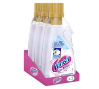 Vanish Oxi Action Multipower Gel Bianco Splendente, Additivo Lavatrice Multiazione senza Candeggina, 3 Confezioni da 750ml Smacchiatore per Capi Bianchi