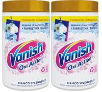 Vanish Oxi Action Multipower Polvere Bianco Splendente, Smacchiatore per Capi Bianchi, 1 Confezione da 2.5Kg per Bucato, Additivo Lavatrice Multiazione senza Candeggina