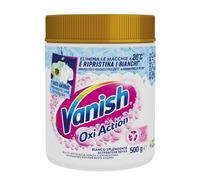 Vanish Oxi Action Multipower Polvere Bianco Splendente, Smacchiatore per Capi Bianchi, 1 Confezione da 500 g per Bucato, Additivo Lavatrice Multiazione senza Candeggina