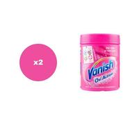 VANISH OXY ACTION MULTIPOWER Polvere ROSA Smacchiatore - 800g x 2Confezioni