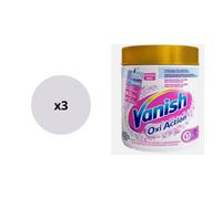 VANISH OXY ACTION Polvere WHITE Smacchiatore Senza Candeggina - 2250g (750x3)