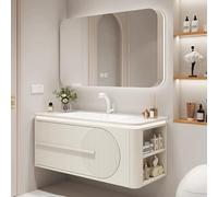 Vanità astuta del bagno con specchio antiappannamento e illuminazione a LED del sensore per la decorazione domestica moderna
