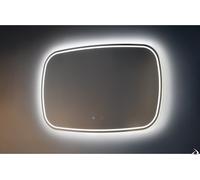Vanità&casa - MOONLIGHT specchio con luce LED ambientale e diretta : Dimensioni specchio - 450x450