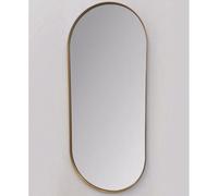 Vanità&casa - PERSEO OVAL specchio ovale con cornice in alluminio : Colori specchi Vanità - Nero