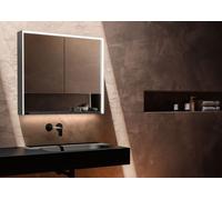 Vanità&casa - TRISTAR AL specchio contenitore : Accessori - Con vano a giorno, Dimensioni specchio - 700x800