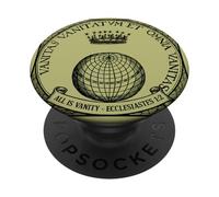 Vanitas vanitatum et omnia vanitas Tutto è Vanity Emblem PopSockets PopGrip Adesivo