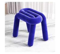 Vanity Chair poggiapiedi - Sgabello da trucco regolabile con struttura in acciaio ispessito, ideale per la decorazione della casa