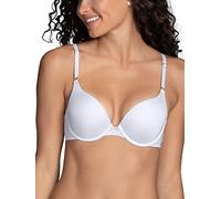 Vanity Fair Ego Boost Bra, Adds to One Full Cup Size, Underwire Push Up Bras for Women Reggiseno, Opaco, Bianco, 5B Donna
