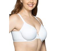 Vanity Fair Full Figure Front Closure Bra, Beauty Back Smoothing, Lightly Lined Cups Up to DDD Reggiseno, Trasparente, Bianco, 4C Donna