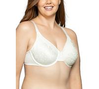 Vanity Fair Women's Beauty Back Minimizer Full Figure Underwire Bra 76080, Coconut White Lace, 38D