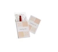 VANITY KIT Acanto 50 pezzi in Astuccio, Contenuto 2 dischetti struccanti (COTONE), 3 cotton fioc (BASTONCINO IN CARTA), 1 lima. Linea Cortesia Hotel B&B Ho.re.ca Prodotto monouso riutilizzabile (50)