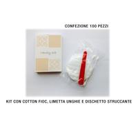 VANITY KIT IMBUSTATO SINGOLARMENTE ACANTO CONFEZIONE 100 PEZZI