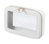 Vanity Makeup Bag, Travel Portable Cosmetic Bag with Easy Access, 1 pezzo | Borsa da trucco portatile spaziosa impermeabile e facile da pulire, organizer per viaggio e campeggio all'aperto, vanity