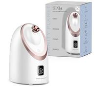Vanity Planet Senia - Vaporizzatore facciale caldo e freddo, disintossicante, aromaterapia, con tecnologia a vapore intelligente, per sbloccare i pori e i punti neri, disintossica, deterge e idrata la