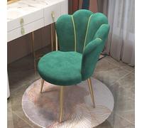 Vanity Sgabello sedia per trucco e bagno sedia verde accento sedia imbottito toeletta sgabello per camera da letto comodo trucco seduta elegante decorazione per la casa