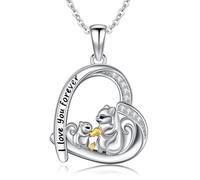 VANJAMI Collana con urna a forma di albero della vita, in argento Sterling S925, con pietra di luna, per ceneri, ricordo, gioiello per donne, ragazze e mamme