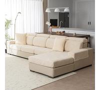 Vankaria Elastic Sofa Cushion Cover, Set Di Foderi Modulari Regolabili Per Divano, Elastica E Antiscivolo Lavabile In Lavatrice, Adatta A Divani Da 1, 2, 3, 4 Posti