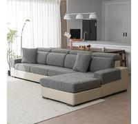 Vankaria Elastic Sofa Cushion Cover, Set Di Foderi Modulari Regolabili Per Divano, Elastica E Antiscivolo Lavabile In Lavatrice, Adatta A Divani Da 1, 2, 3, 4 Posti