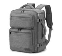 VANKEV Ryanair Easyjet Eurowings Wizz Air Zaino da Viaggio Aereo 40x30x20cm-24L, Bagaglio a Mano Per Viaggio Zaino per Laptop Adatto da 15,6 Pollici grigio