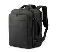 VANKEV Zaino da Viaggio Aereo per EasyJet Lufthansa British Airways Jet2 Espandibile 45x36x20 a 45x36x25, 32L a 40L, Bagaglio a Mano Per Viaggi Adatta a Laptop da 15,6 Pollici Grigio Scuro