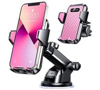 VANMASS Supporto per telefono da auto con ventosa più forte e di grado militare da 85 libbre 【Brevetto e certificato di sicurezza】 Supporto per cellulare per cruscotto parabrezza per iPhone 17 Pro Max