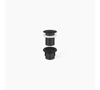Vanne à filtre Dornbracht, 1 1/4\", pour vasque sans trop-plein, 10110970-33, 10110970-33, Colorazione: Nero opaco