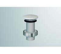 Vanne à tige Alape VT.2, 63x100x63mm, pour vasques sans trop-plein, 8304000000, 8304000000, Colorazione: bianco smaltato