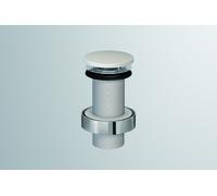 Vanne a tige Alape VT.3, 74/100/74mm, diametre 1 1/4"ur vasques sans trop-plein, 8305000000, 8305000000, Colorazione: bianco smaltato