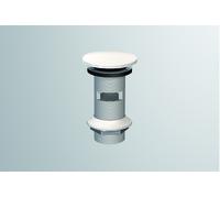 Vanne a tige Alape VT.5, 74/106/74mm, diametre 1 1/4"ur vasques avec trop-plein, 8320000000, 8320000000, Colorazione: bianco smaltato