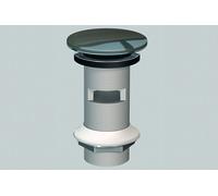 Vanne a tige Alape VT.5, 74/106/74mm, diametre 1 1/4"ur vasques avec trop-plein, 8320000978, 8320000978, Colorazione: Cromato