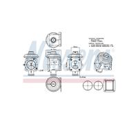 Vanne EGR DRI Per BMW Serie 1 E87 3 E90 E91 E92 E93 5 E60 E61 6 E63
