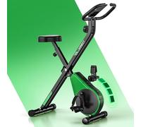 VANNECT Cyclette Pieghevole 3 in 1, Cyclette da Casa con 16 Livelli di Resistenza, Monitor LCD Misurazione e Delle Pulsazioni Portata, Ciclette Bike con sedile di comfort per casa e ufficio 150kg