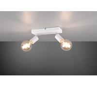 VANNES BARRA 2 SPOTS ORIENTABILI BIANCA L. 26CM ATTACCO E27